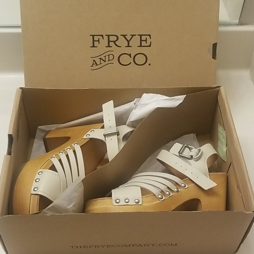 Frye Gretta woven clog size 6.5